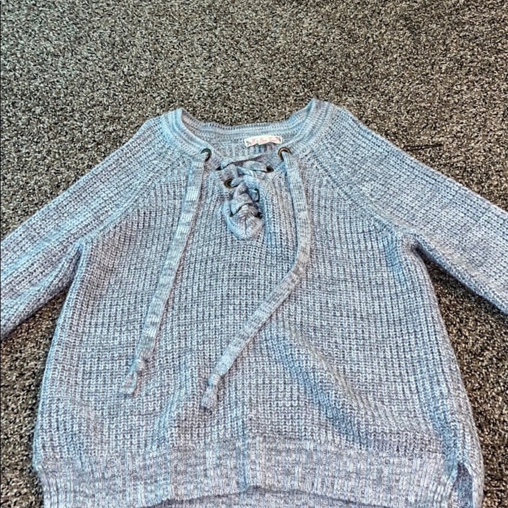 cute grey sweater